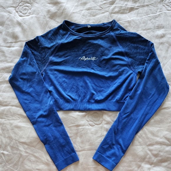 Alphalete set amplify ombré leggings and top moonlight - Picture 3 of 5